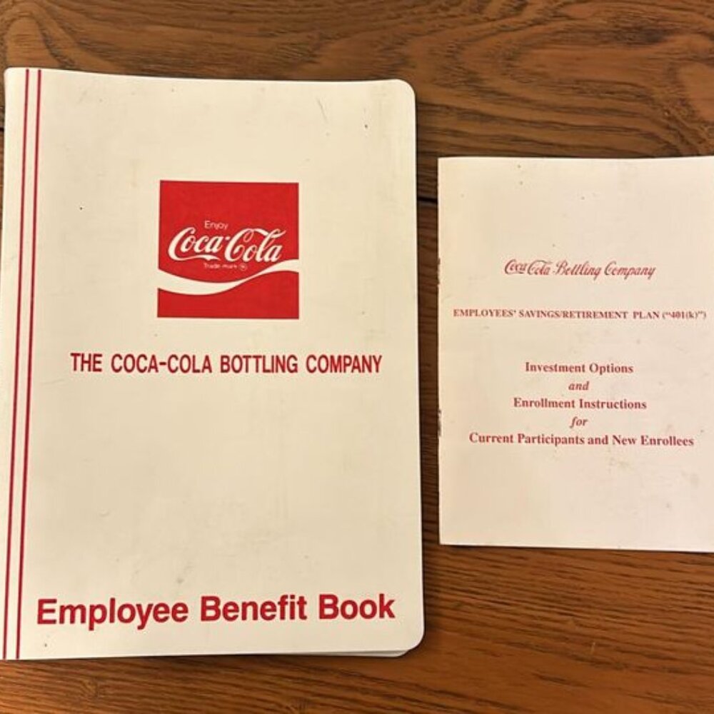 Coca-Cola Employee Benefit and Retirement Books